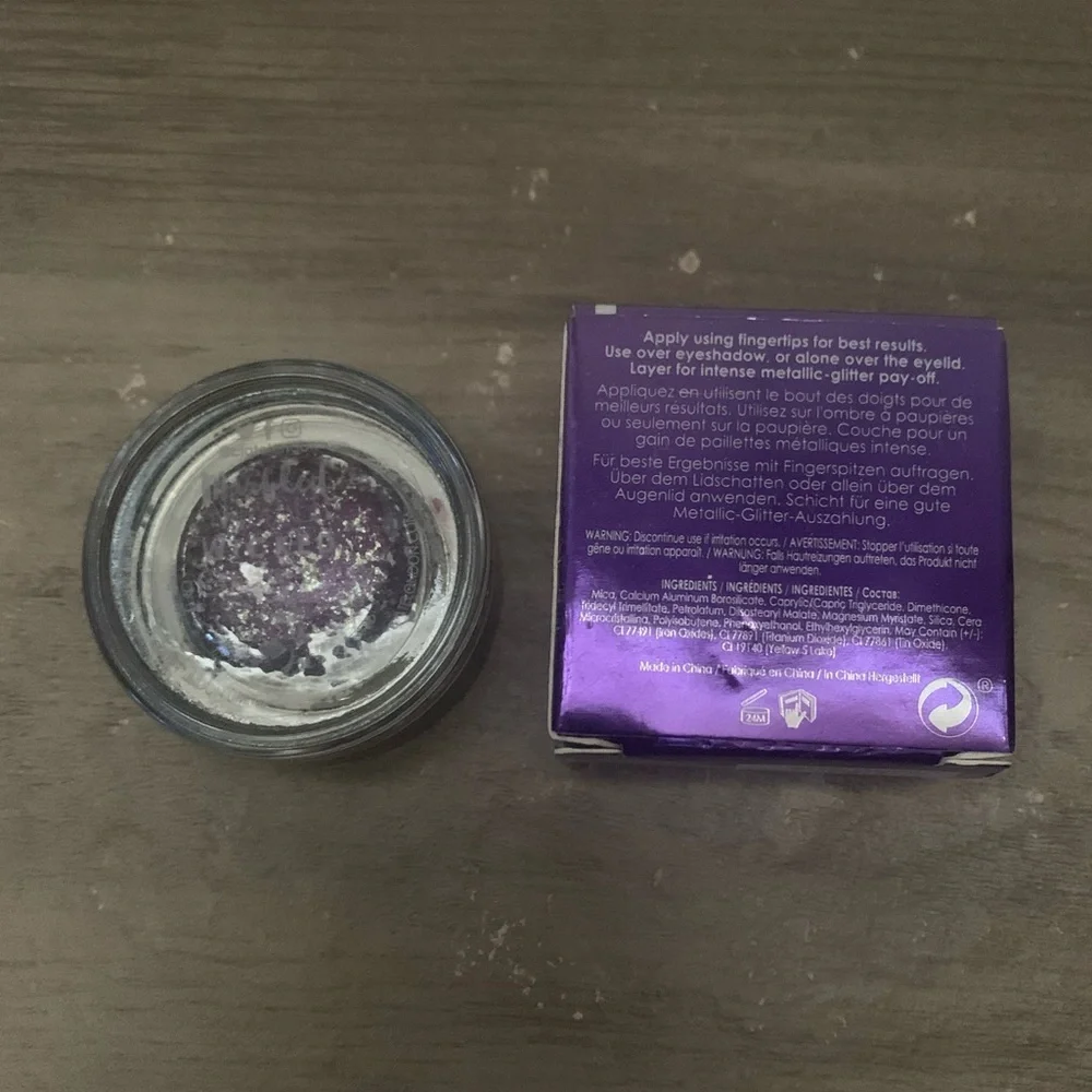 New Ciate London Marbled Metals - Wicked - Metallic Glitter Eyeshadow